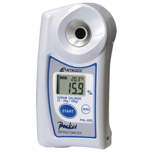Refractómetro digital de Bolsillo para Agua Salada PAL-03S