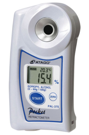 Refractómetro para Alcohol Isopropílico(g/100g) PAL-37S