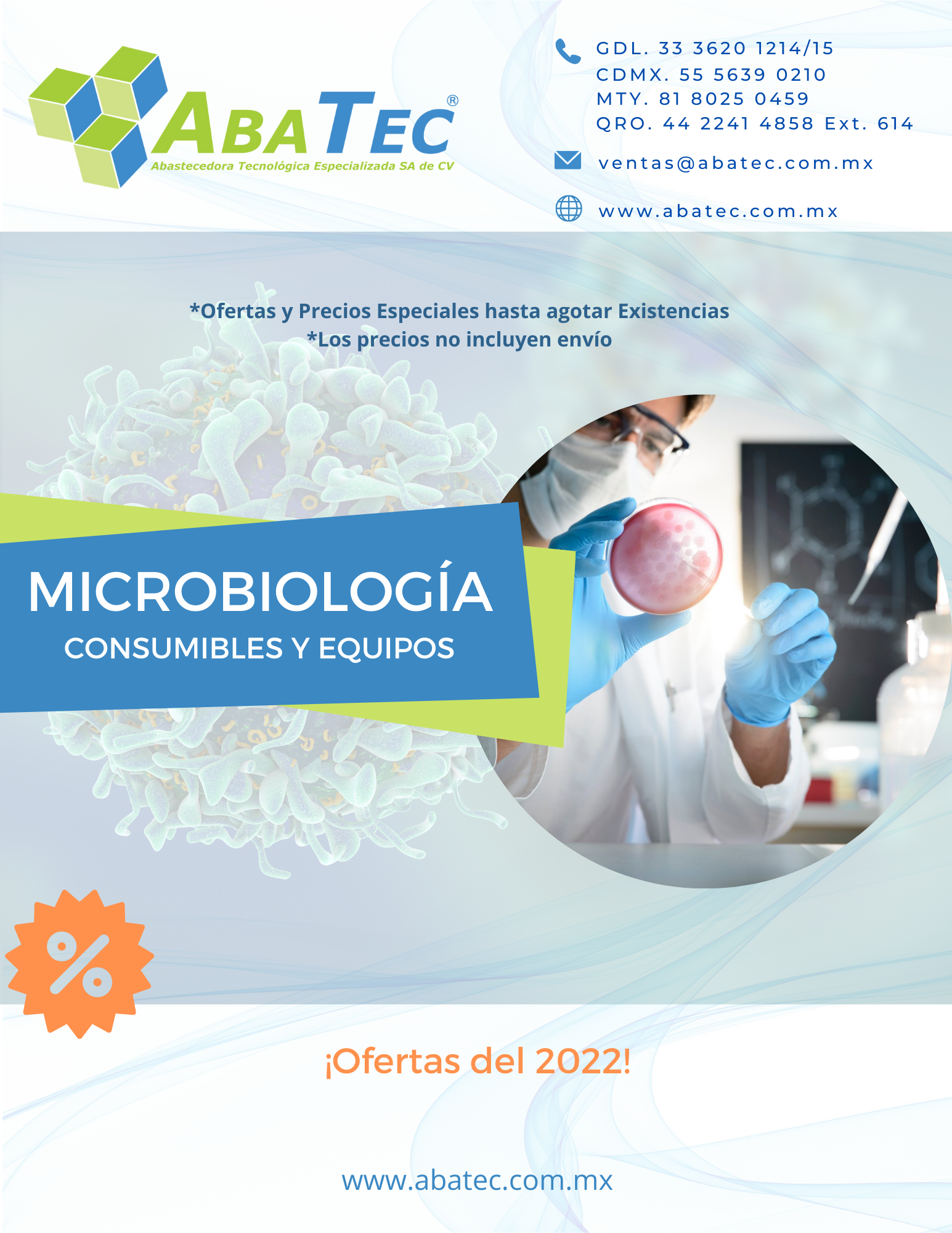 Catálogo de microbiología