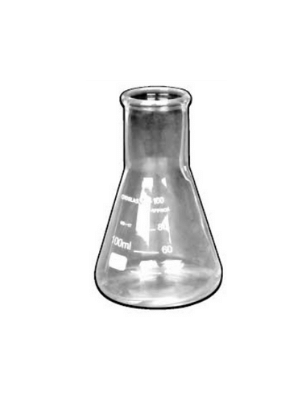 Matraz Erlenmeyer de cristal de 250 ml